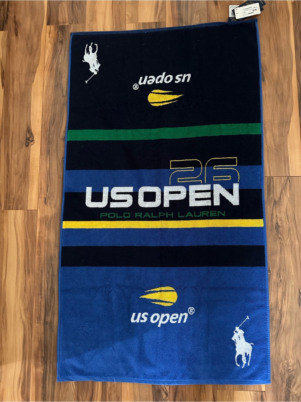 Polo by Ralph Lauren Blue, Navy & Green US Open Tennis Towel 2026